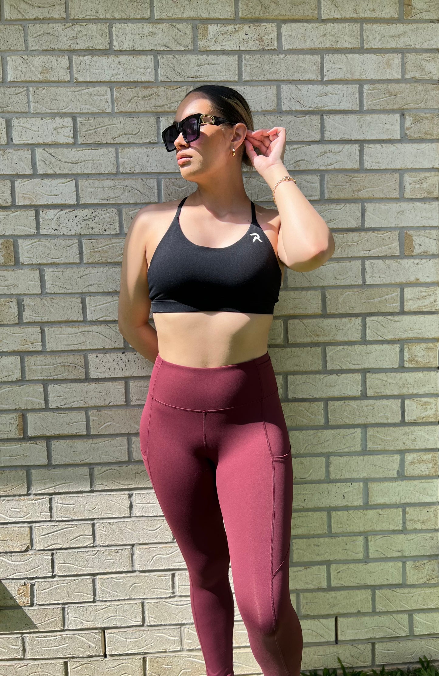 Ruthless Leggings Deep Red