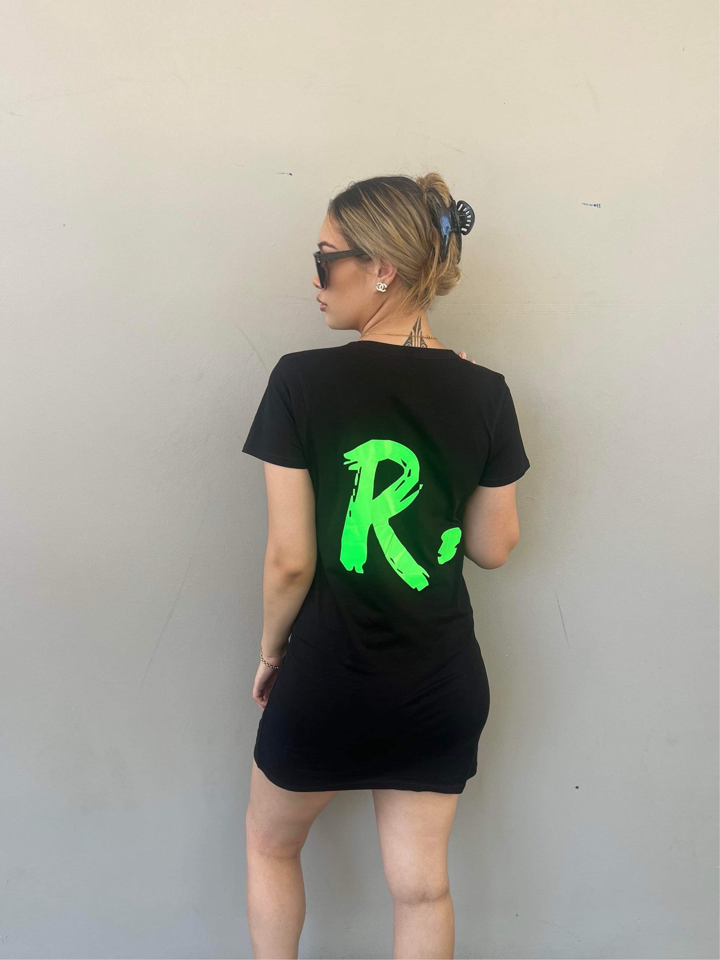 Graffiti T-shirt Dress