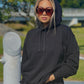 Embossed Ruthless Hoody Black